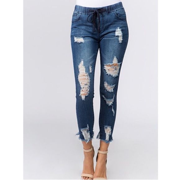 3 PK Distressed CROPS - Picture 2 of 8